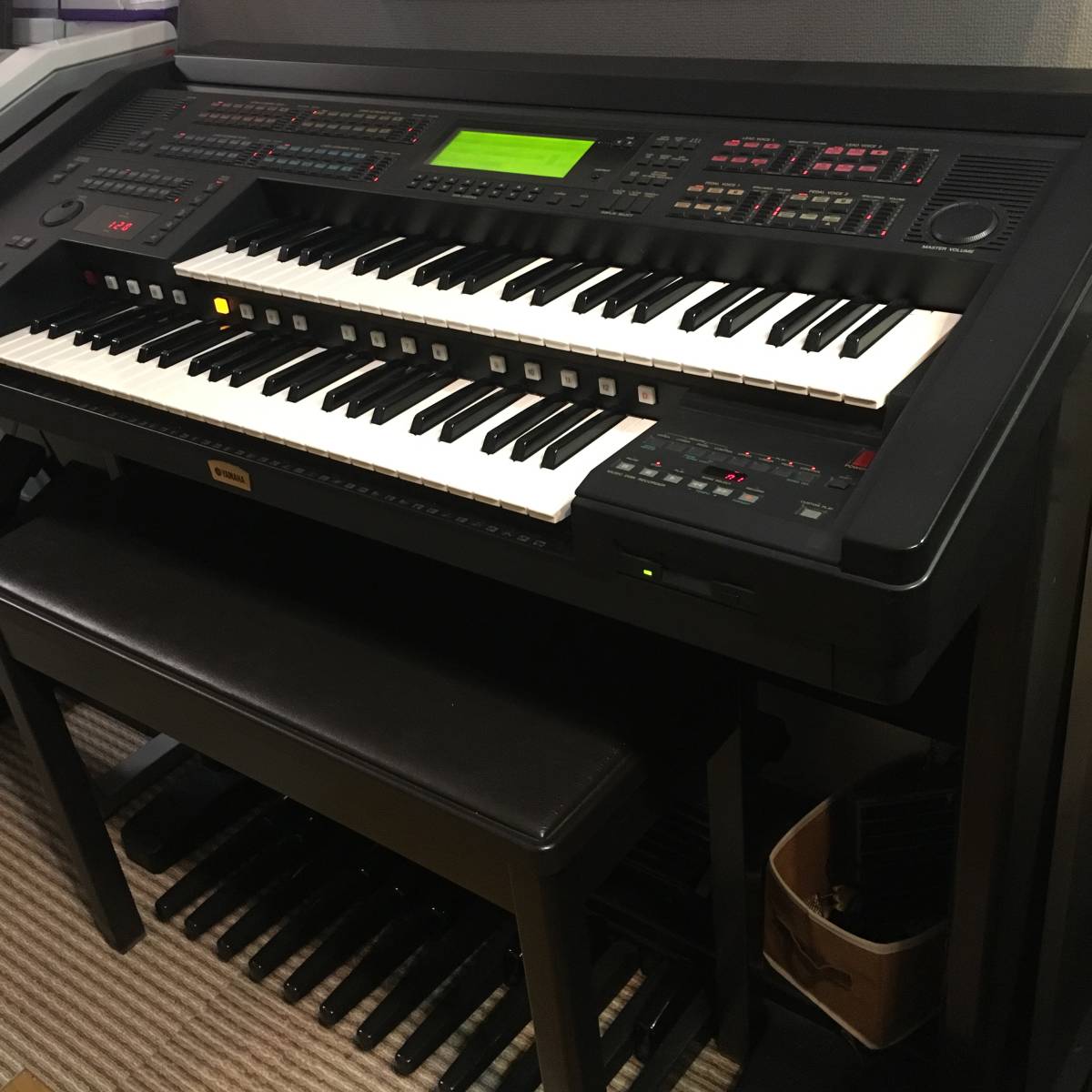  Yamaha electone EL900m used [ direct pickup welcome ] practice to floppy disk operation verification ending keyboard maintenance settled .STAGEA(. front model )