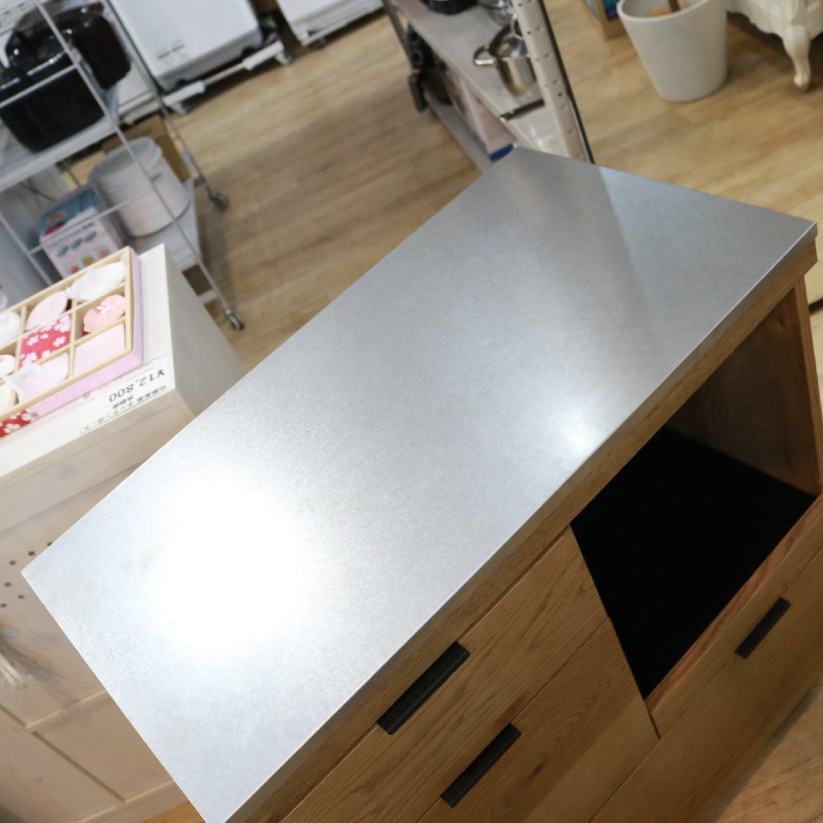 237)【美品】unico ウニコ ADDAY(アディ) キッチンカウンター 237)【美品】unico ウニコ ADDAY(アディ) キッチンカウンター