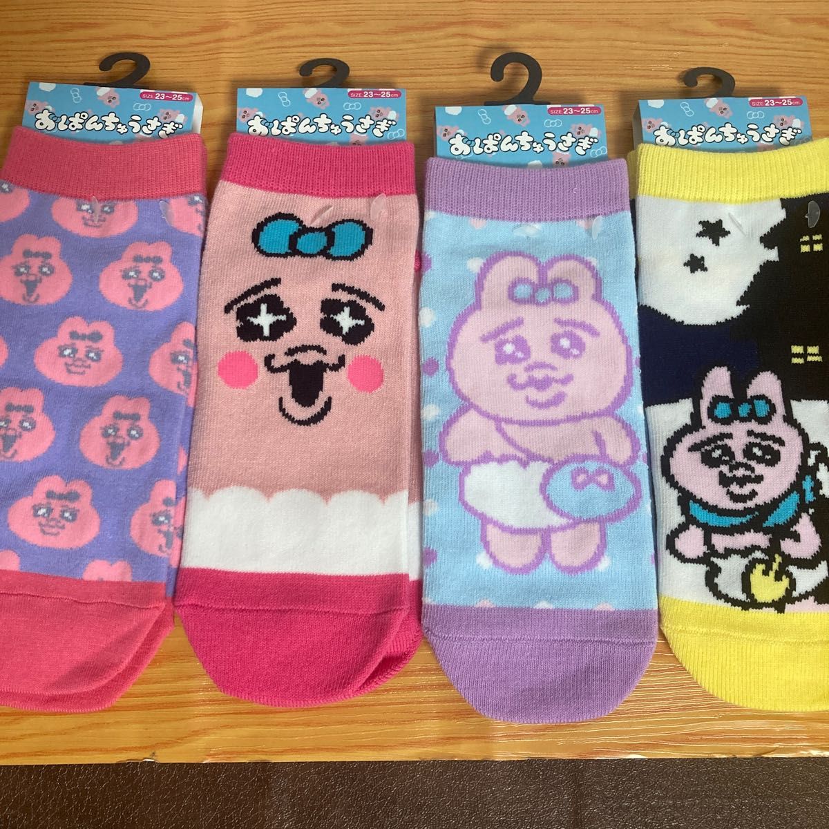 新品 おぱんちゅうさぎ ソックス4足 靴下|PayPayフリマ