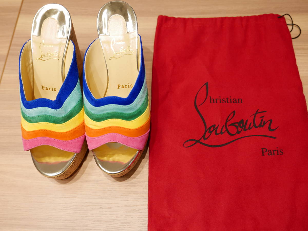 ☆未使用 ☆美品 Christian Louboutin クリスチャンルブタン サンダル