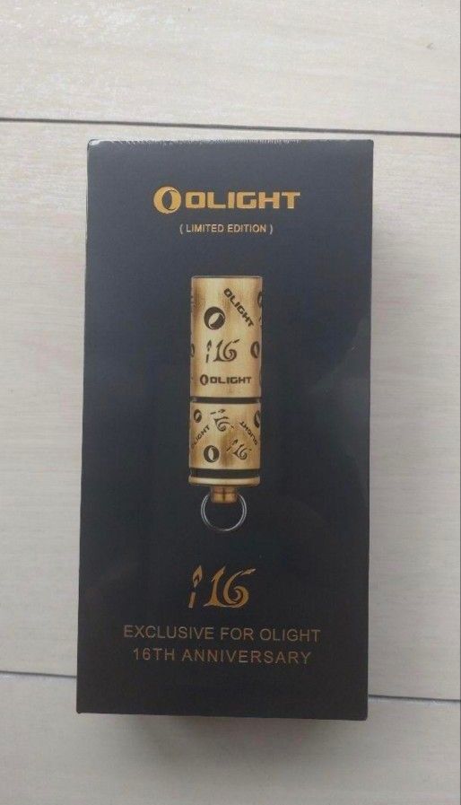 限定品】オーライト Olight i16 ブラス 16周年限定|Yahoo 限定品】オーライト Olight i16 ブラス 16周年限定|Yahoo