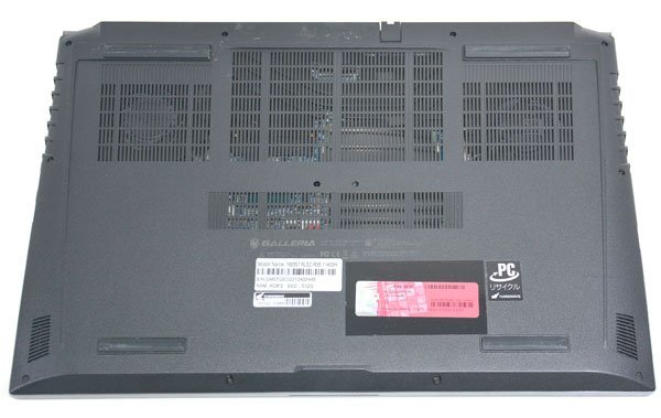 ☆美品!ドスパラ GALLERIA RL5C-R35 Core i5 11400H 16GB SSD 512GB