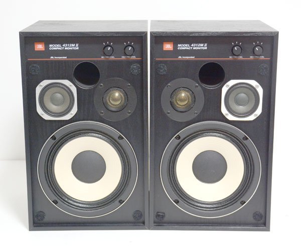 ☆極美品!JBL 4312M II BK 13.3cm 3WAY コンパクトモニター