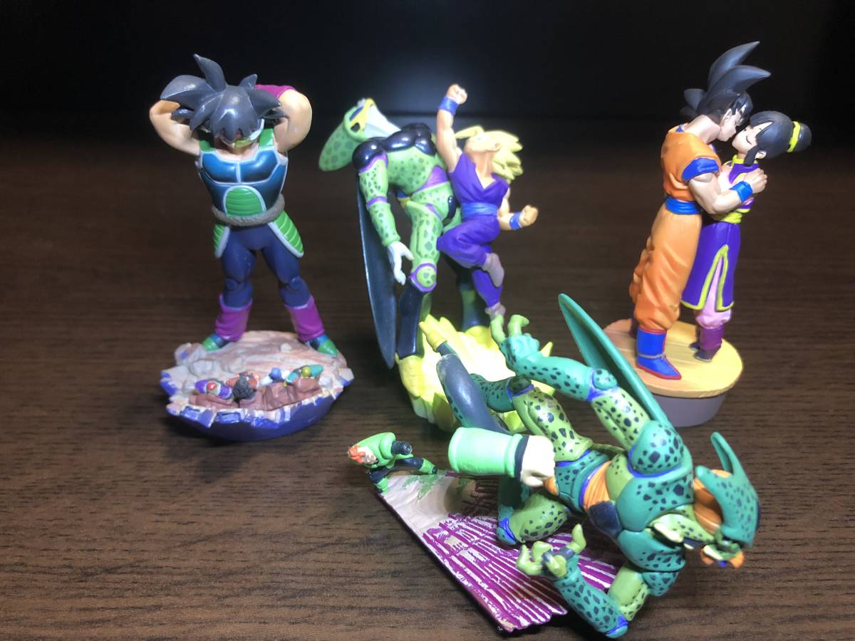 龍珠膠囊Neo遭遇·從未來入侵細胞編輯7種顏色的所有顏色+ BP蜻蜓 <Br> ドラゴンボールカプセル ネオ 邂逅・未来からの侵略 セル編 全カラー7種+BP ドラカプ