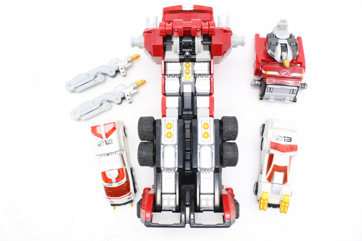 ト石】①BANDAI/バンダイ 轟轟戦隊ボウケンジャー DX緊急轟轟合体