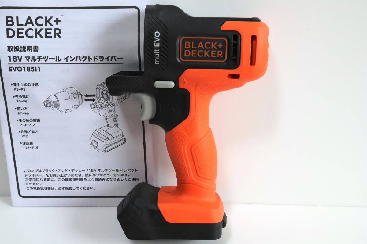 新品 送料込/ブラックアンドデッカー BLACK+DECKER マルチツールエボ