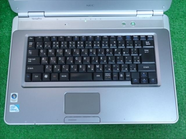 [2278]★Windows XP ★Celeron 900 2.20GHz メモリ2GB HD160GB 15.6インチ DVD-ROM 中古 NEC VJ22M/A-7 PC-VJ22MAZ77 CMOS切れ難あり_画像3