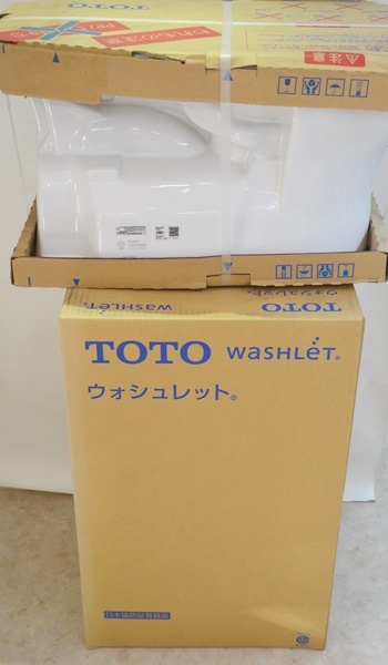 未使用 便器 TOTO CES9151 ( CS348B + TCF9151 ) ウォシュレット一体形