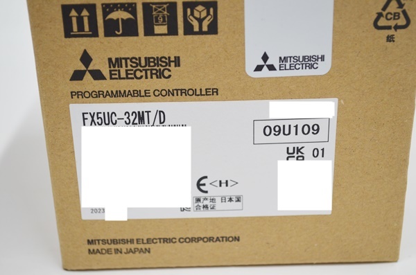 未開封 MITSUBISHI 三菱電機 FX5UC-32MT/D FX5UC CPUユニット 2023年製