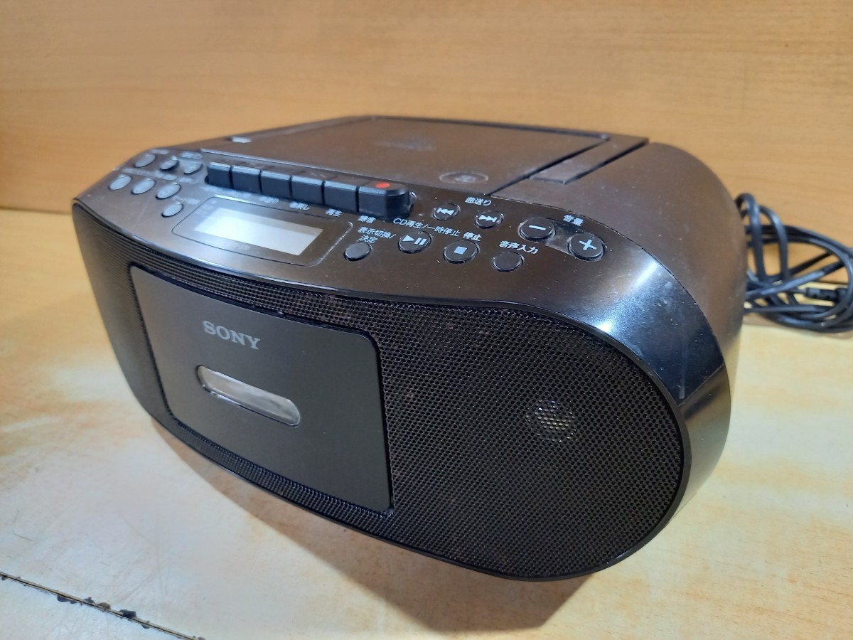 SONY　CFD-S50 CDラジカセ　ソニー　ジャンク品_画像1