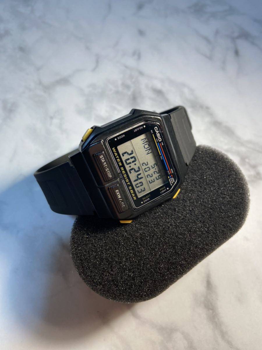 希少 80's 動品CASIO EXW-50 CALORIE PEDOMETER 新品電池 豆球 希少 80's 動品CASIO EXW-50 CALORIE PEDOMETER 新品電池 豆球