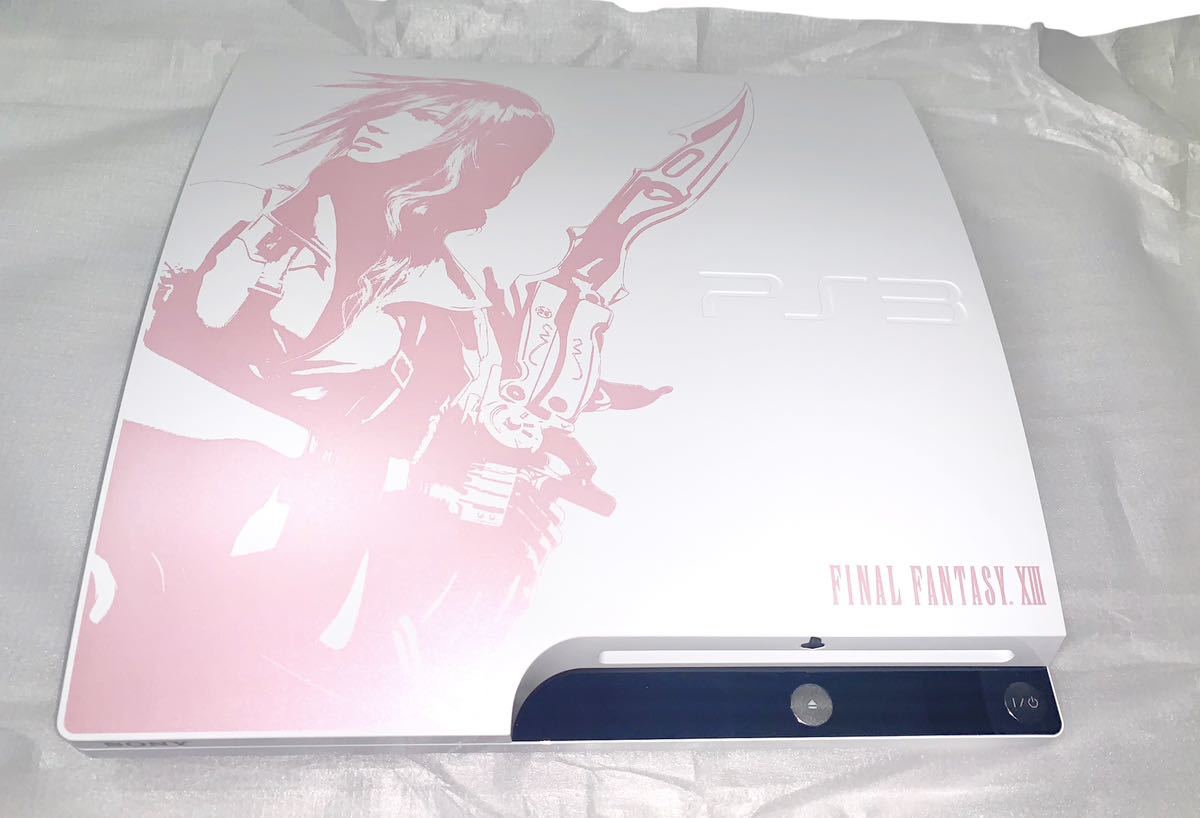 稀少　デッドストック　未使用品　ps3 本体　ライトニングエディション　PlayStation3 Lightning EDITION ファイナルファンタジー13_画像6