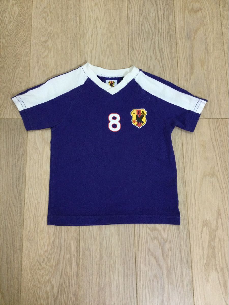 サッカー日本代表半袖Tシャツ　キッズ90