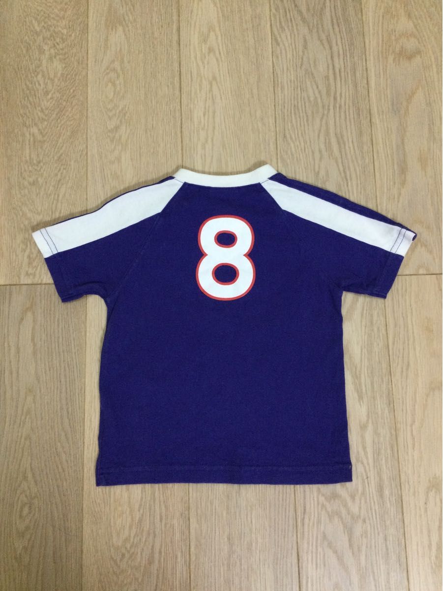 サッカー日本代表半袖Tシャツ　キッズ90