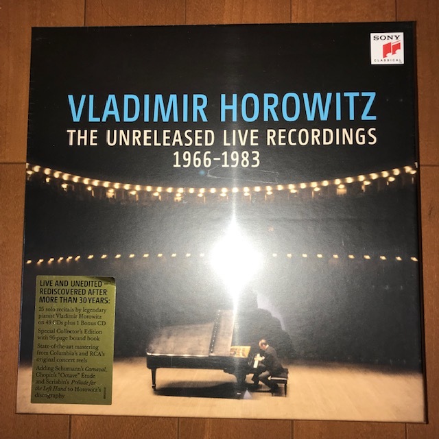 ウラディミール・ホロヴィッツ未発表ライヴ録音集１９６６～８３ 50CD