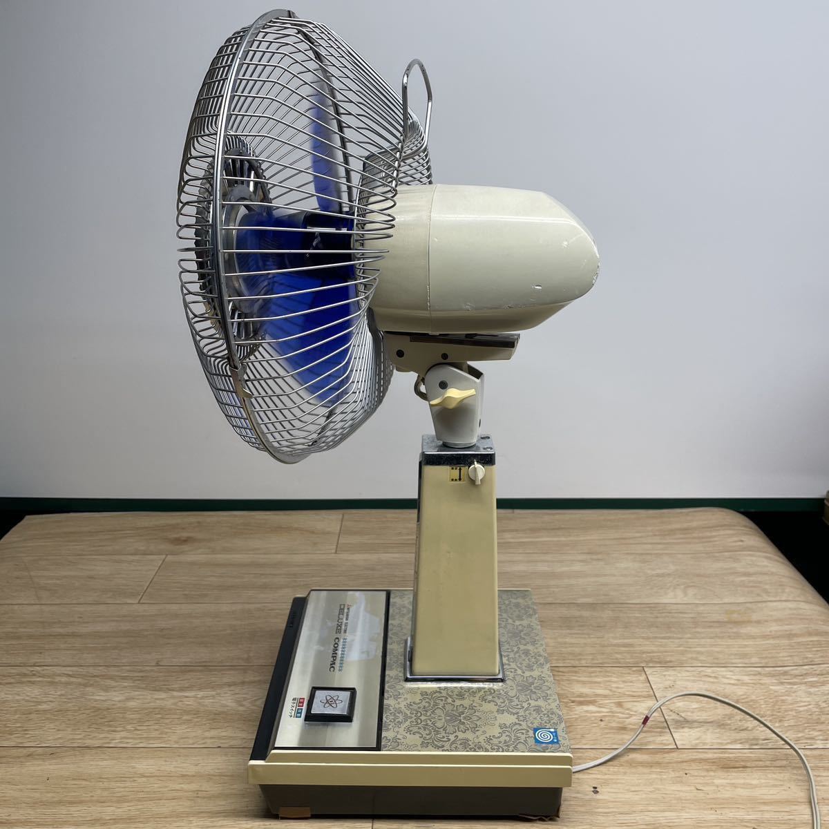 昭和レトロ 扇風機 三菱 MITSUBISHI COMPAC R30-X10 30cm 高級お座敷扇