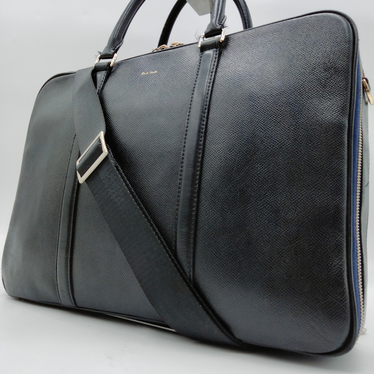 1円〜 至高の逸品 ポールスミス Paul Smith メンズ ビジネスバッグ