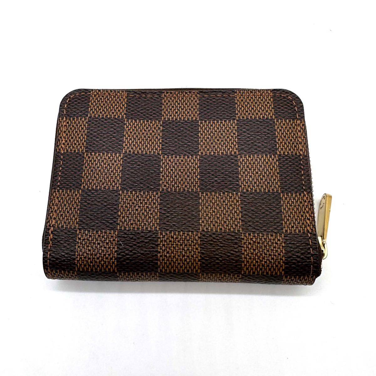 LOUIS VUITTON ルイヴィトン ダミエ ジッピー コイン パース 小銭入れ