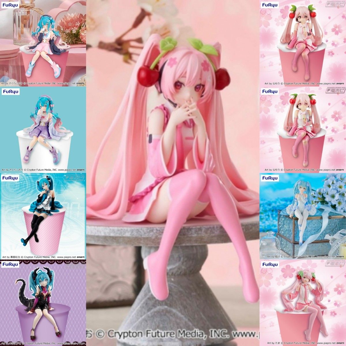 初音ミク 桜ミク ぬーどるストッパーフィギュア 2023 セーラー服 初音ミク 桜ミク ぬーどるストッパーフィギュア 2023 セーラー服