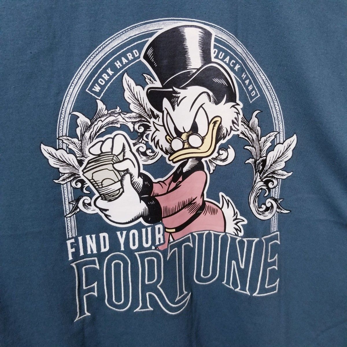 新品 ディズニー スクルージ Tシャツ アンクル・スクルージ ドナルド おじさん
