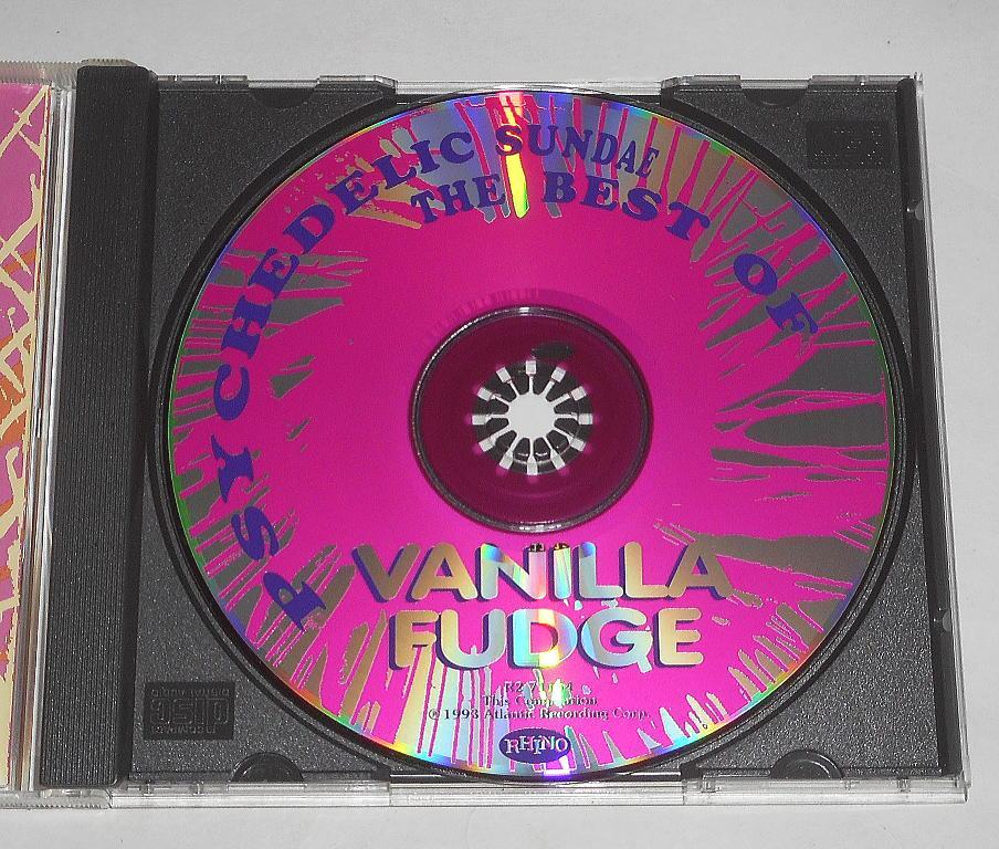 1993年発売＊Rhino編集盤『Psychedelic Sundae★The Best Of Vanilla Fudge』サイケデリック・アートROCK 伝説のヴァニラ・ファッジ_画像4