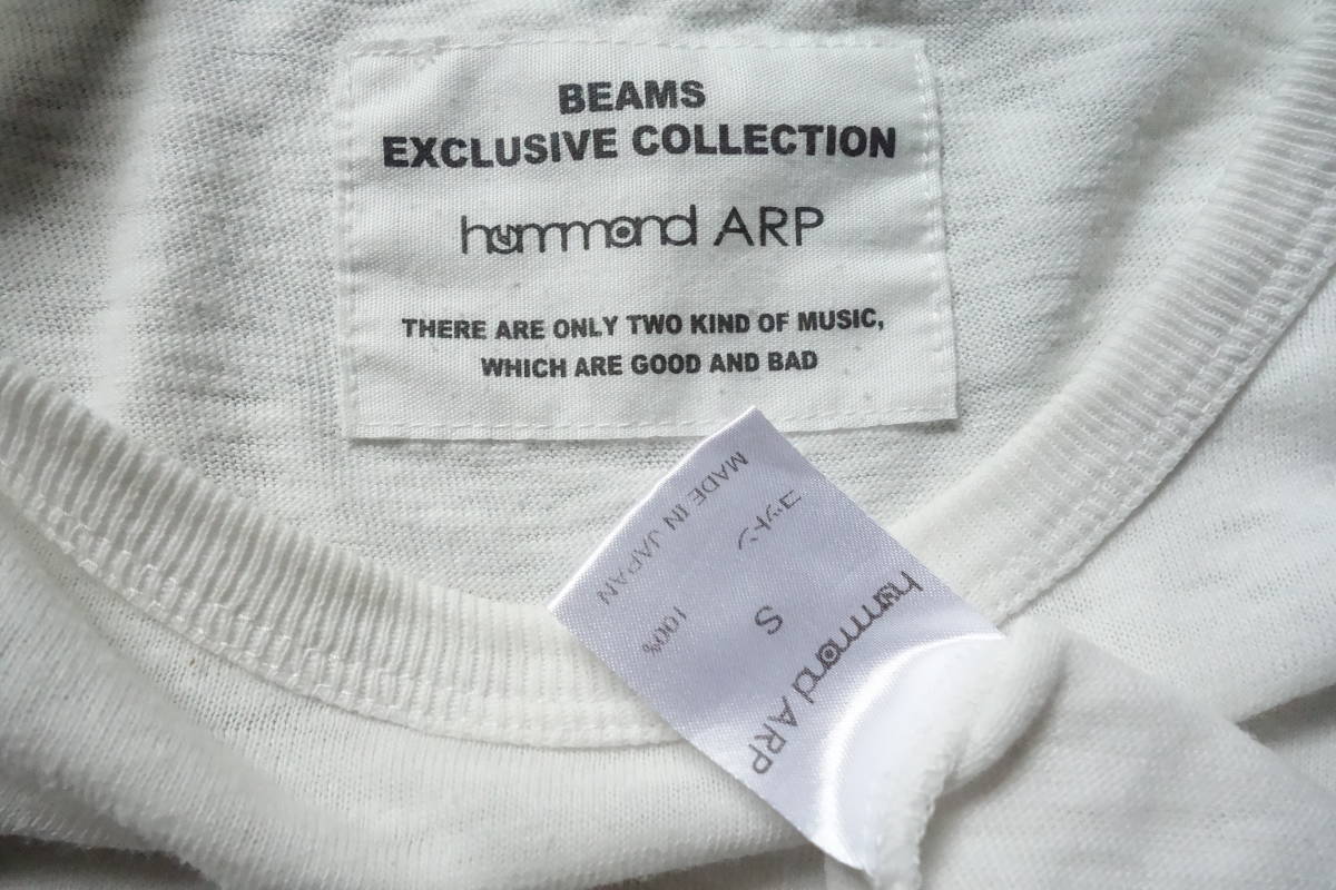 BEAMS buy hammond ARP* Hammond a-pTHEME OF GRUNGE T-shirt S* regular price 9350 jpy 