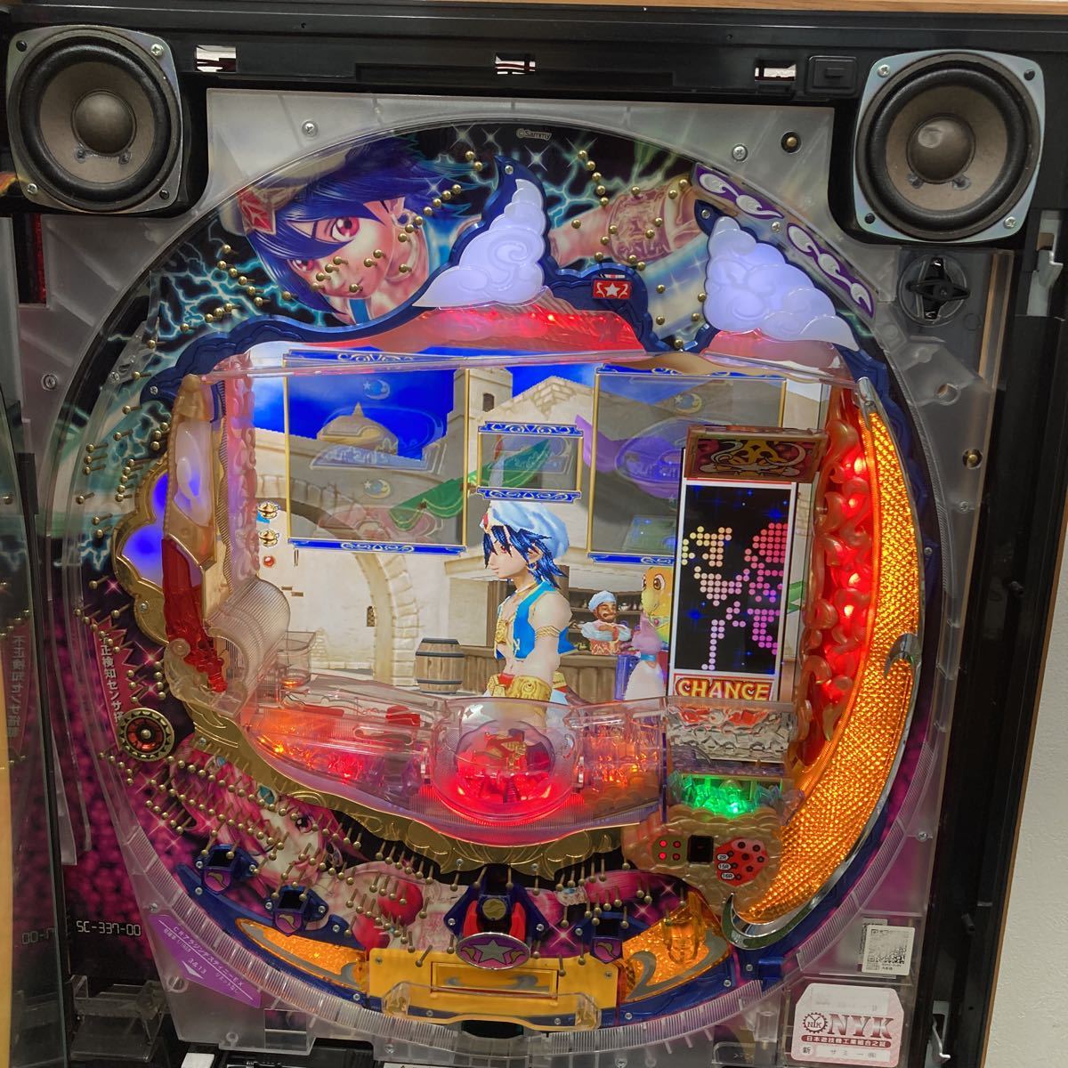  rare ....CR Aladdin Destiny EX home use power supply non circulation home use power supply volume door key receipt pachinko apparatus prompt decision 235