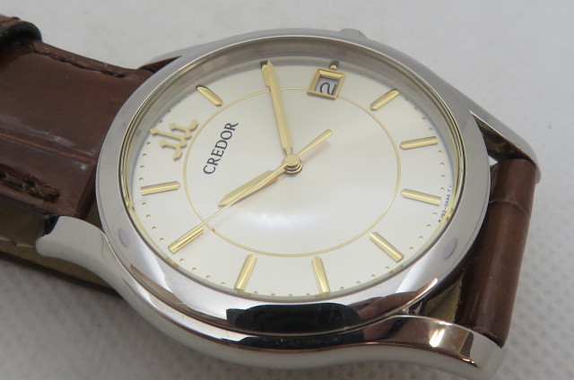 1円～【極美品】SEIKO セイコー クレドール 8J82-0AB0 クォーツ メンズ腕時計　　5-16-8_画像6