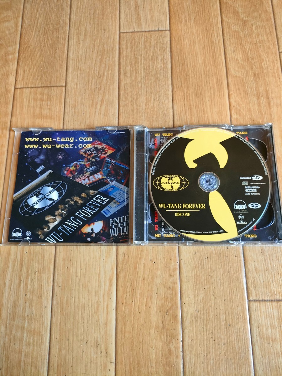 EU盤2枚組 廃盤 ウータン・クラン ウータン・フォーエバー Wu-Tang Clan Wu-Tang Forever フォーエヴァー_画像2