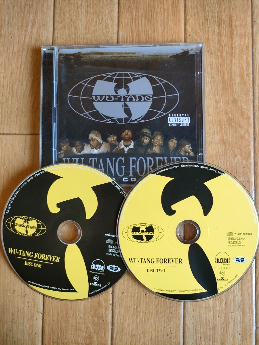 EU盤2枚組 廃盤 ウータン・クラン ウータン・フォーエバー Wu-Tang Clan Wu-Tang Forever フォーエヴァー_画像1