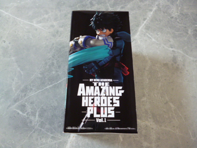 僕のヒーローアカデミア THE AMAZING HEROES PLUS vol.1 ヒロアカ 緑谷出久 デク フィギュア My Hero Academia Izuku Midoriya (BANDAI)