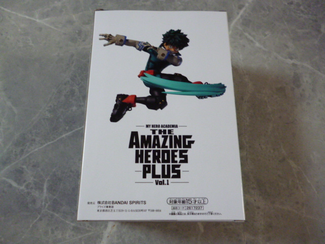 僕のヒーローアカデミア THE AMAZING HEROES PLUS vol.1 ヒロアカ 緑谷出久 デク フィギュア My Hero Academia Izuku Midoriya (BANDAI)の画像3