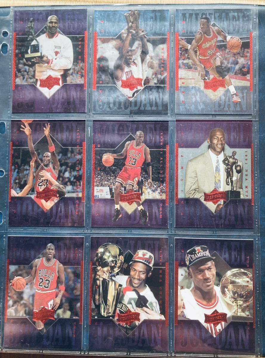 NBA マイケル・ジョーダン　シカゴ・ブルズ　シングルカードセット Ｊ_画像1