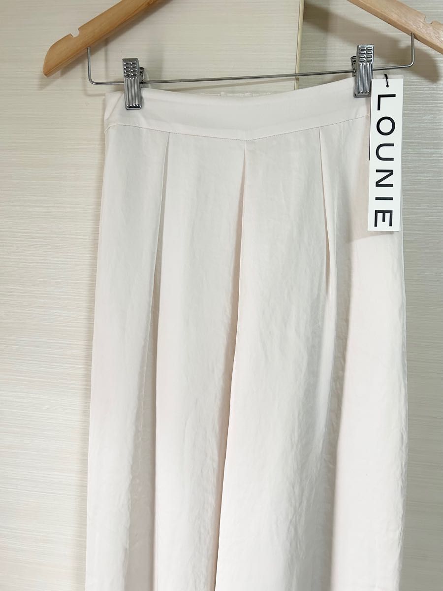 新品未使用タグ付き LOUNIE 大人ワイドパンツ-