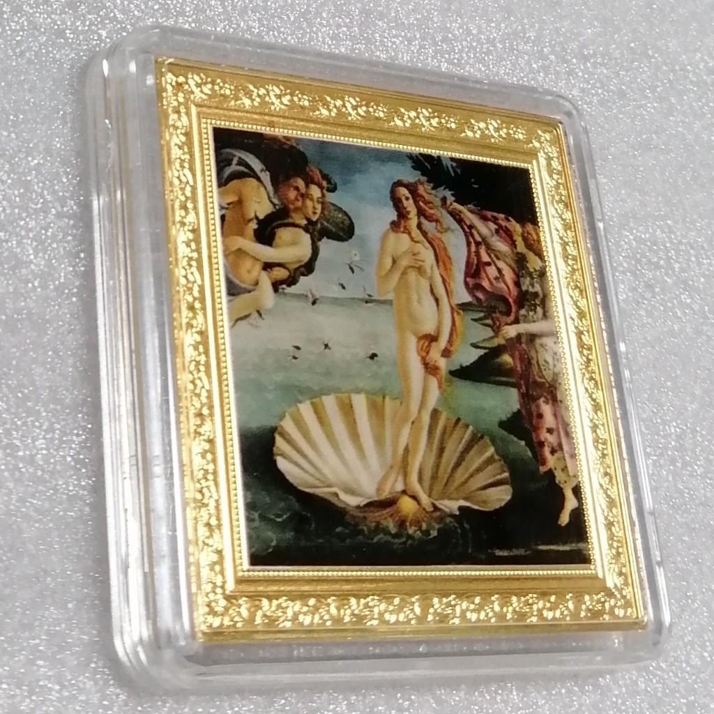 ニウエ 2023 ヴィーナスの誕生 銀貨 世界絵画至宝シリーズ アイテム1