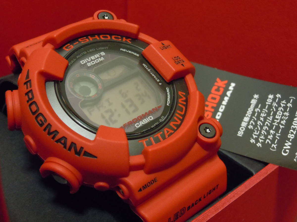 即決 GW-8230NT-4JR タグ付 CASIO G-SHOCK FROGMAN MASTER OF G 30周年