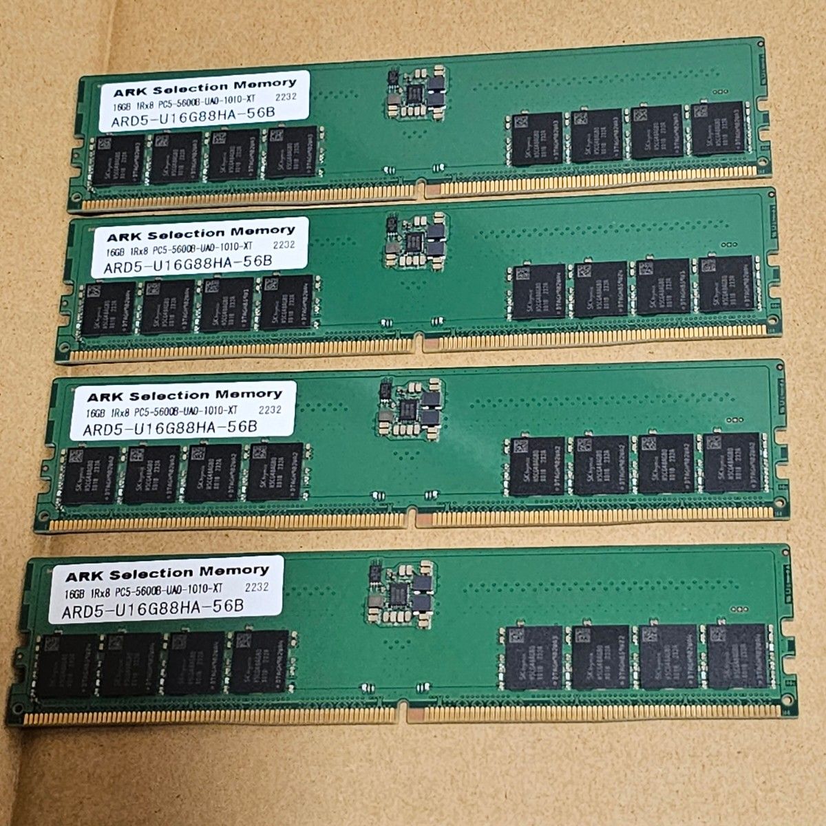 DDR5 Sk hynix A-die 5600MHz 16GB 4枚 64GB デスクトップ用メモリ skhynix Adie
