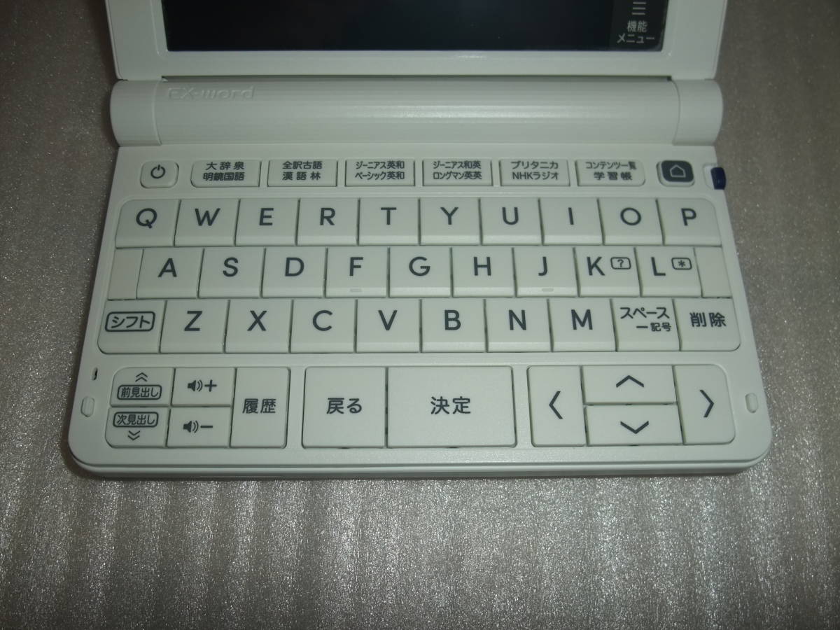 casio ex-word AZ-SX4100edu XD-SX4100 高校生モデル_画像3