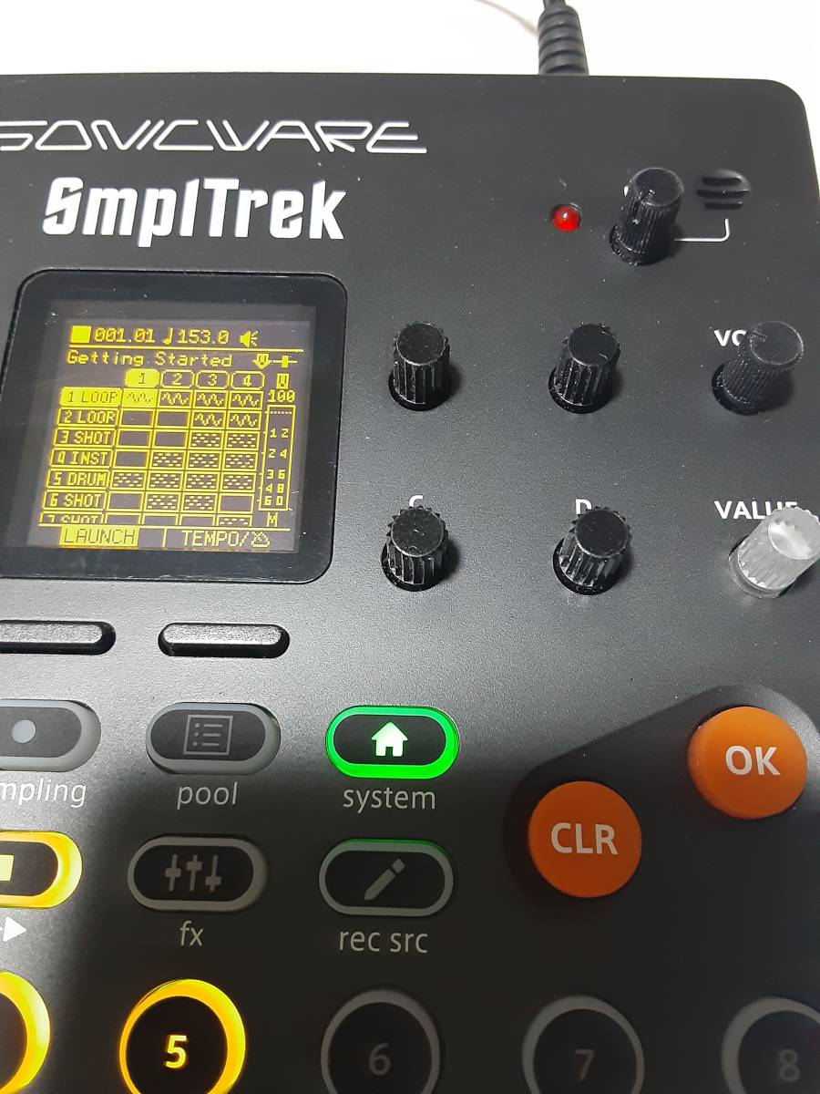 Smpltrek SONICWARE ポータブル・プロダクション・サンプラー
