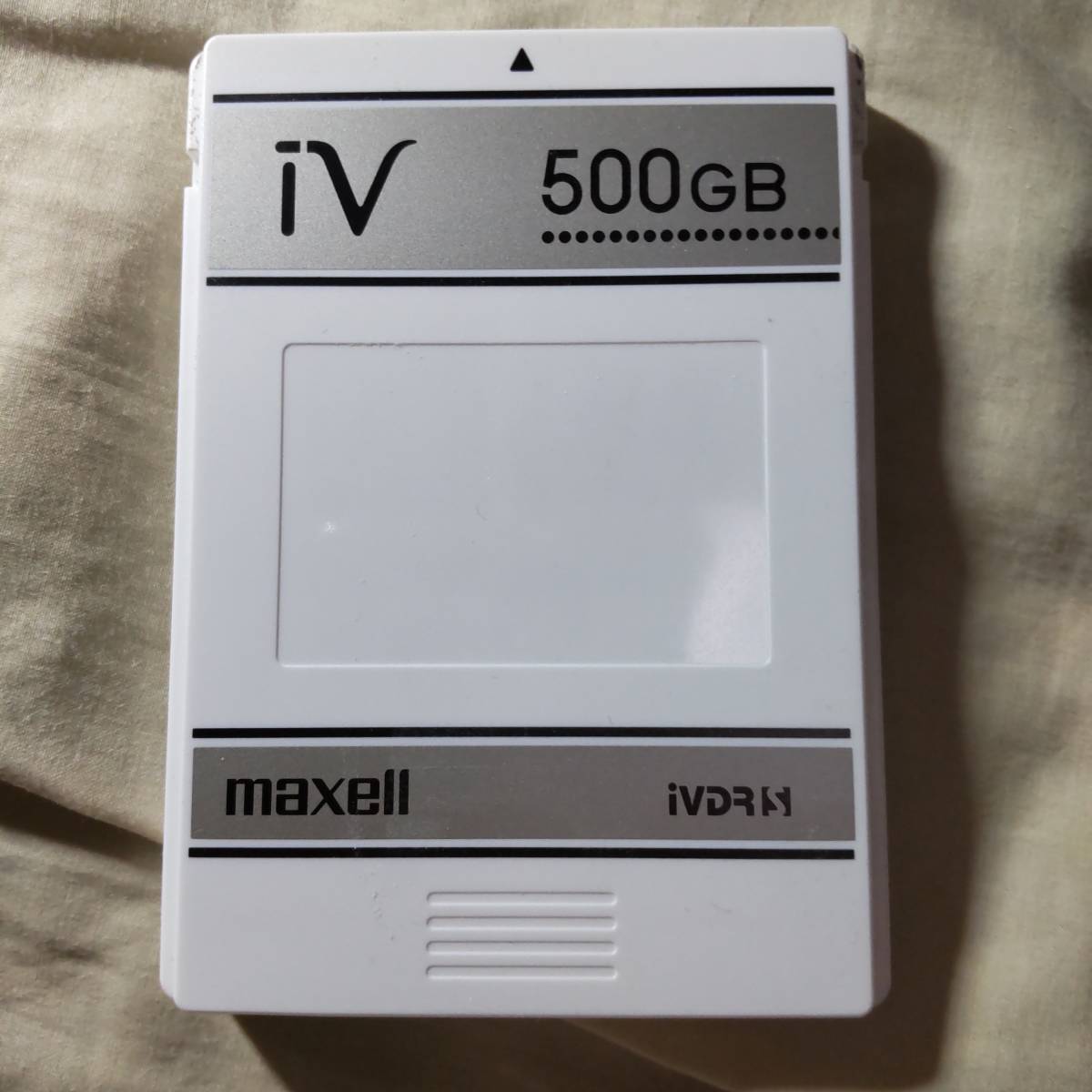 マクセル maxell IVDR IVDR-s 500G カセットハードディスク｜PayPayフリマ