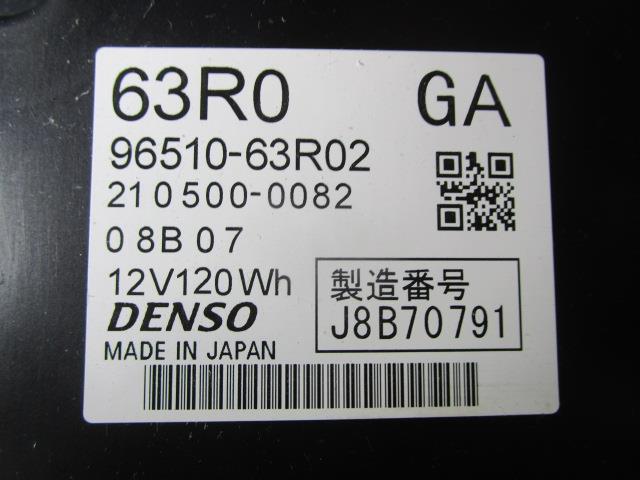 ワゴンＲ DAA-MH55S リチウムイオンバッテリー 96510-63RV2 96510