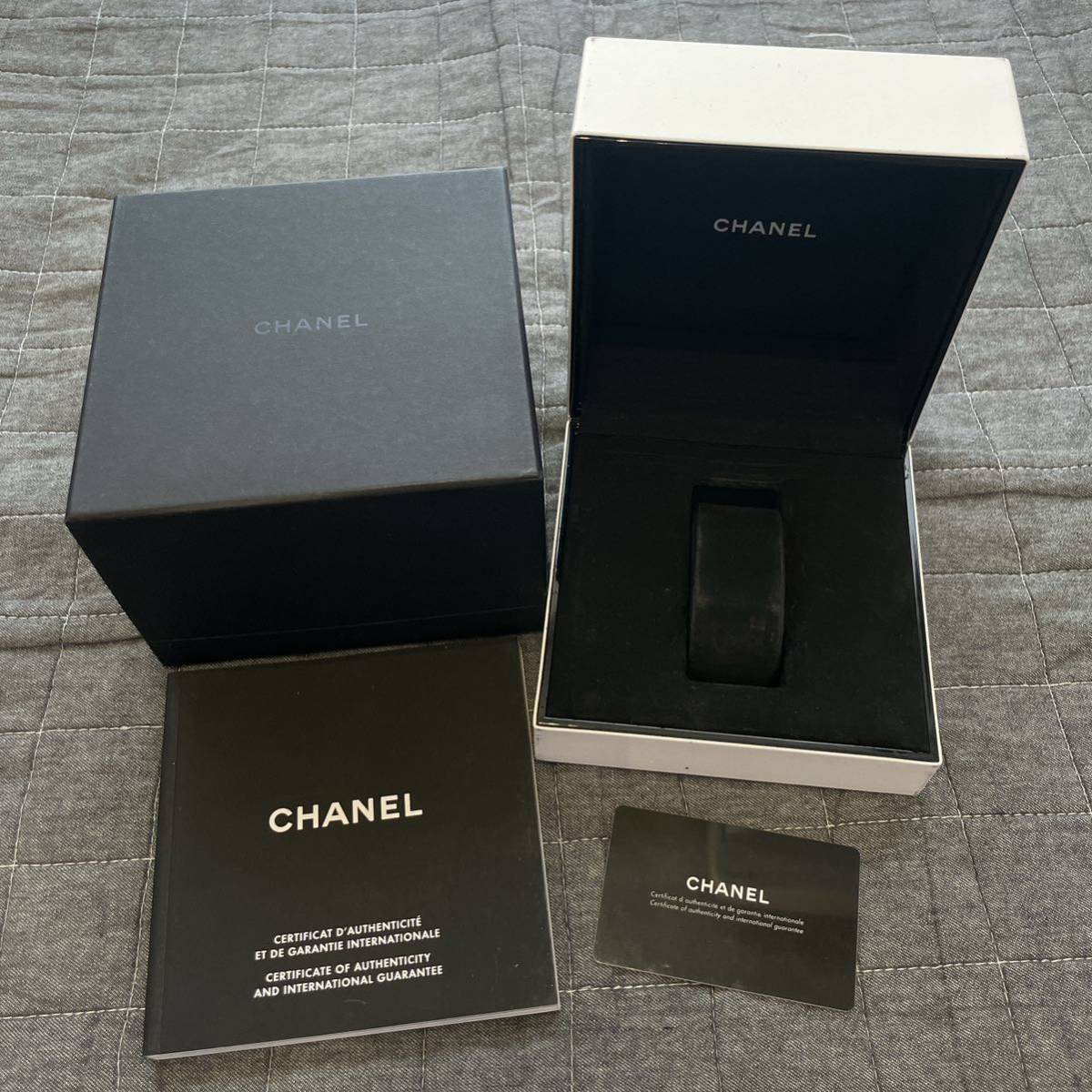 CHANEL シャネル J12時計ケース 付属品 BOX 箱 空箱 時計収納ケース