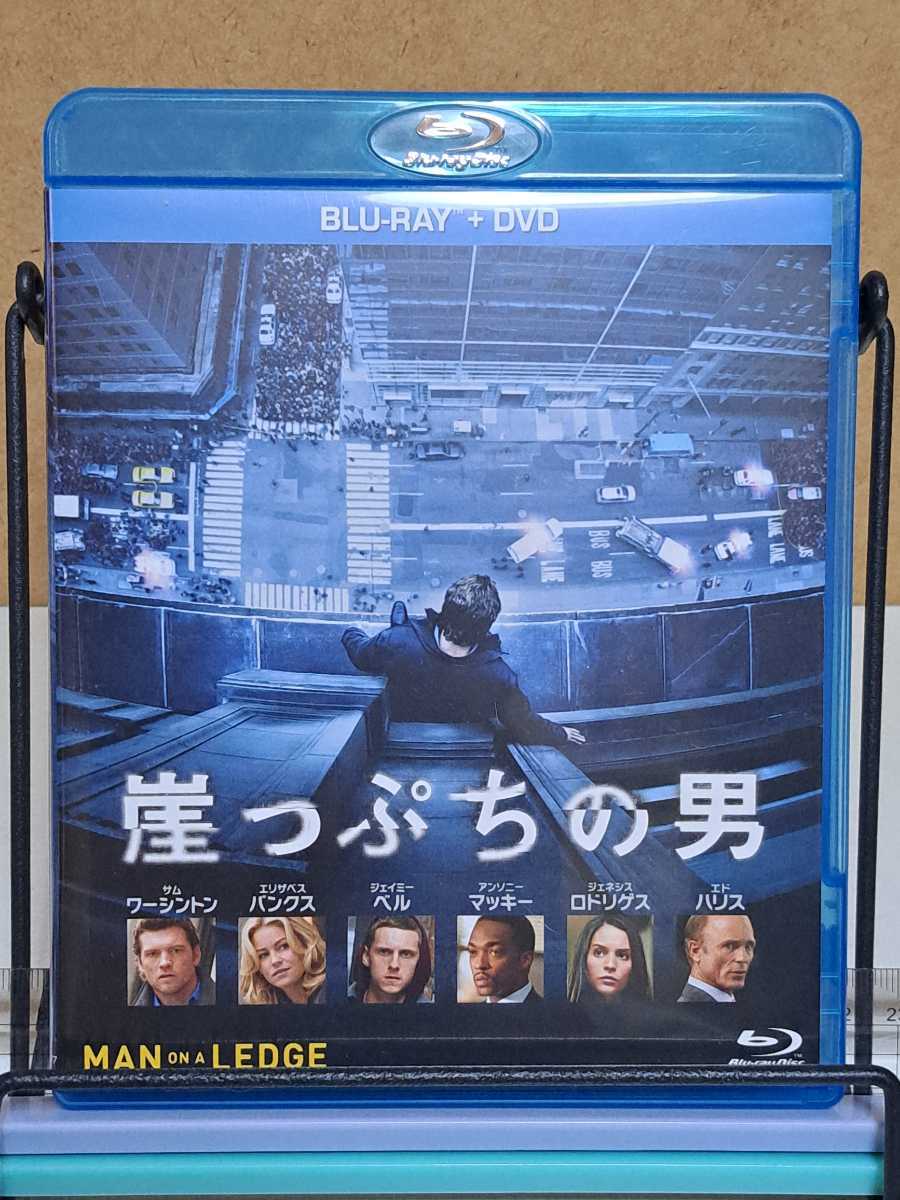 崖っぷちの男 # サム・ワーシントン / エリザベス・バンクス / アンソニー・マッキー セル版 中古 ブルーレイ Blu-ray + DVD 2枚組の画像1