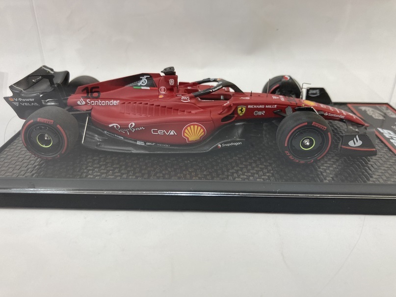 BBR 1/43 フェラーリ SF-75 バーレーンGP2022 No.16 ルクレール 優勝