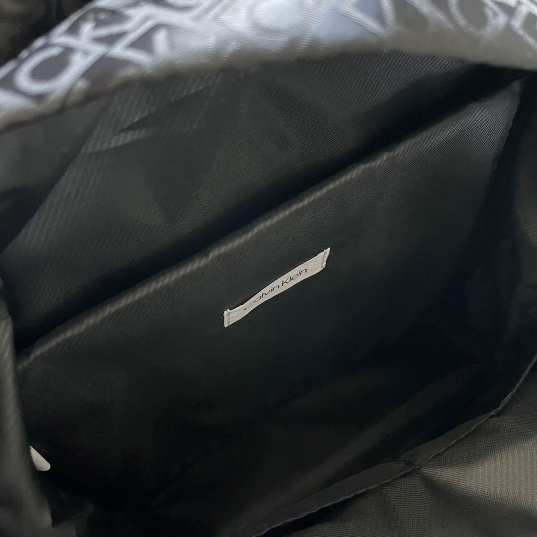 新品未使用 カルバンクライン CK モノグラム バックパック リュック