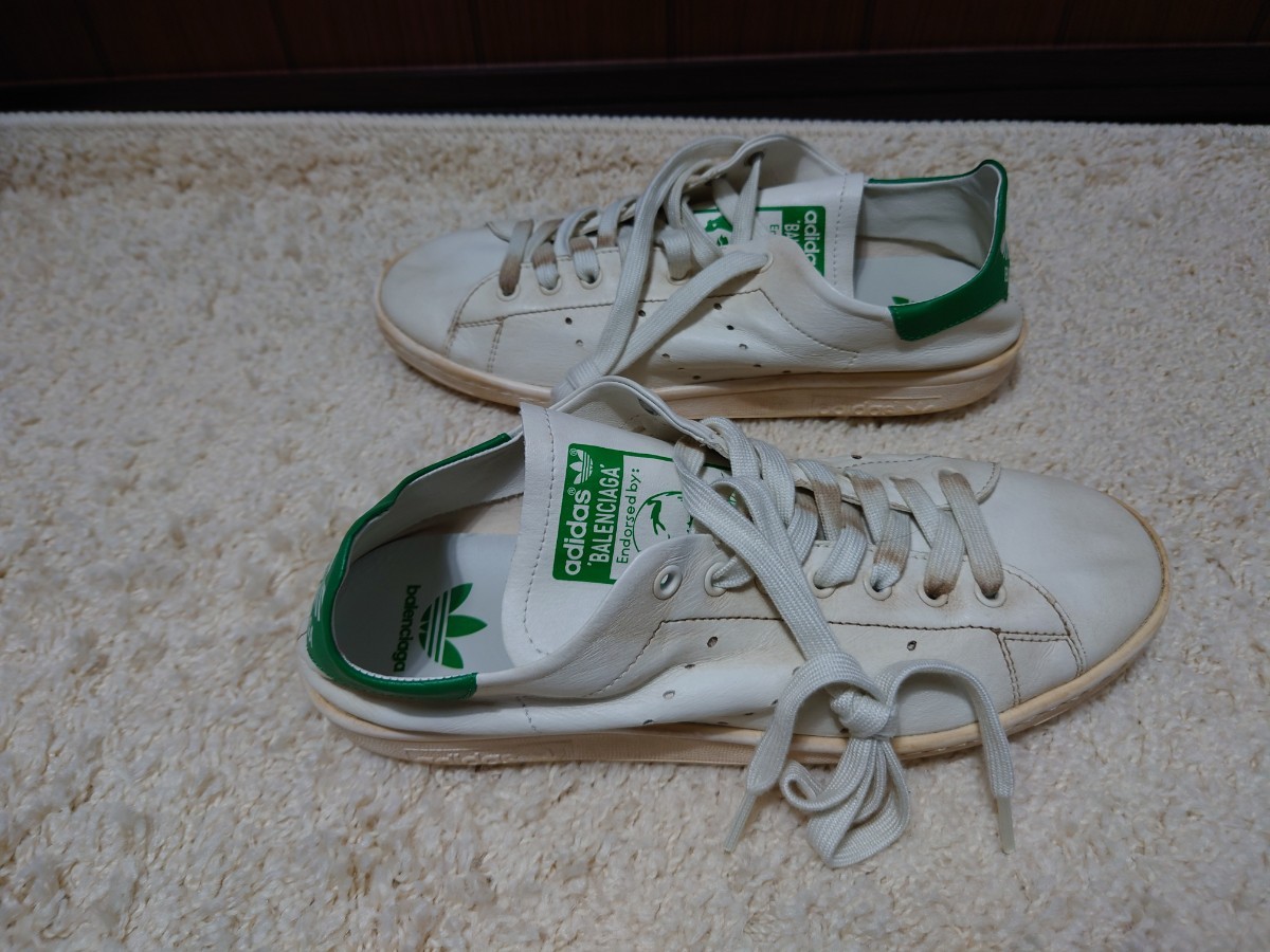 新品未使用 国内正規品 BALENCIAGA / ADIDAS STAN SMITH WORN-OUT