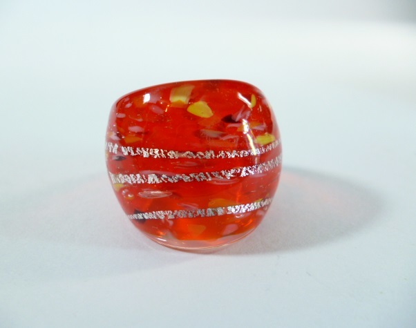 β Venetian glass Venetian glass ring β ring venechi Anne Venetian glass Venetian 