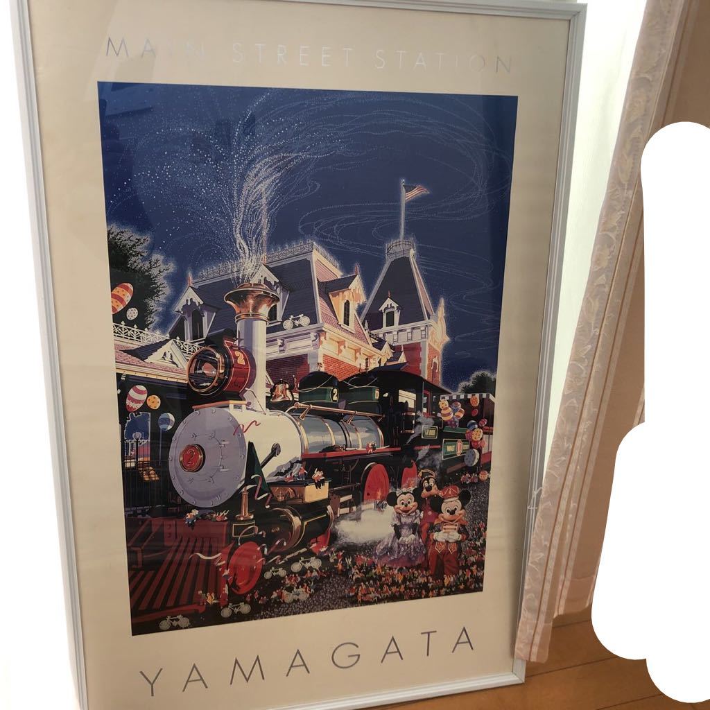 ヒロヤマガタ ディズニー メインストリートステーション ポスター
