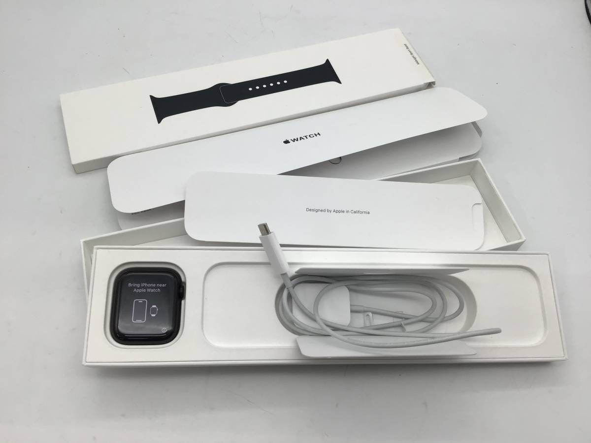 AppleWatch SE 2nd 第2世代 GPSモデル44mm MNK03J/A ミッドナイト