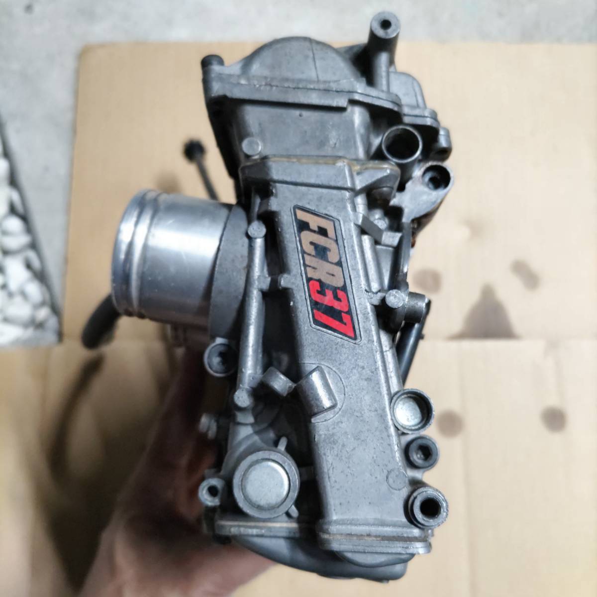 FCR37 キャブレター GPZ900R取り外し ジャンク KEIHIN www